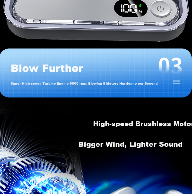 KPD KEEP PURSUING DREAMS Desktop Fan, 6-Inch USB Mini Fan, Cool And Refreshing Electric Fan, Student Dormitory Office Portable Electric Fan, Z501/H8 Transparent White 12