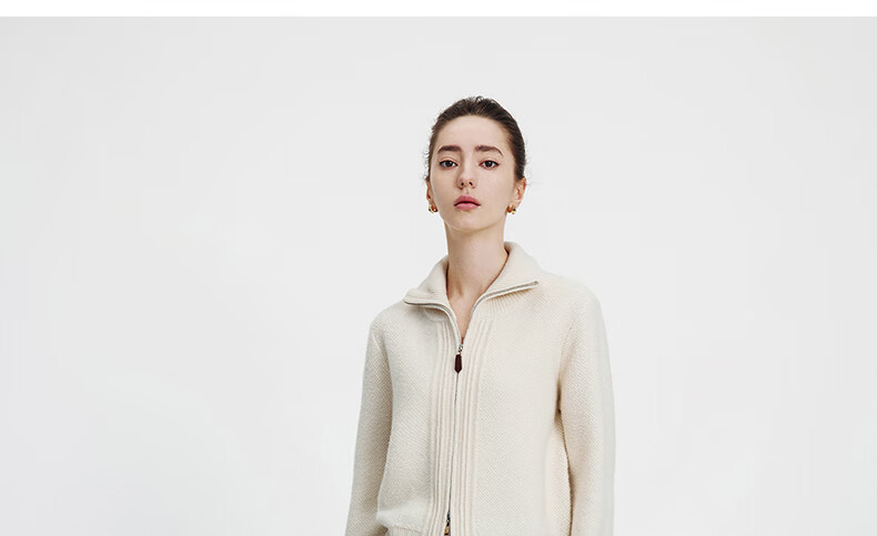 Navikail Italian Small Sailboat 25 Autumn Winter Women's Wool Sweater Full Wool Cardigan Casual Knit Jacket 2334095508 2