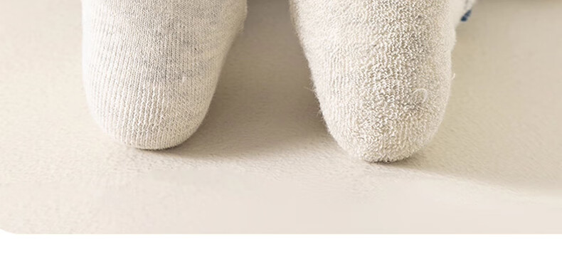 Miiow 5 Pairs Kids Socks Boys Autumn Winter Thickened Fleece Mid-Calf Cotton Terry Warm Socks for Older Children and Teens 16