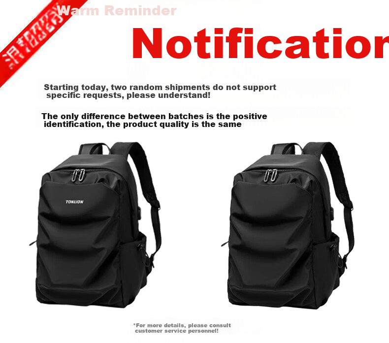 TonLion Backpack for Men, Business Commute Large Capacity Travel Laptop Bag for College Students And High School Students 1