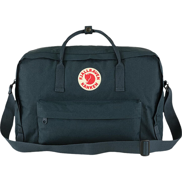 Fjällräven Kanken Weekender Single/Double Shoulder Gym Hiking Travel Bag 23802-560 Sea Blue 30L