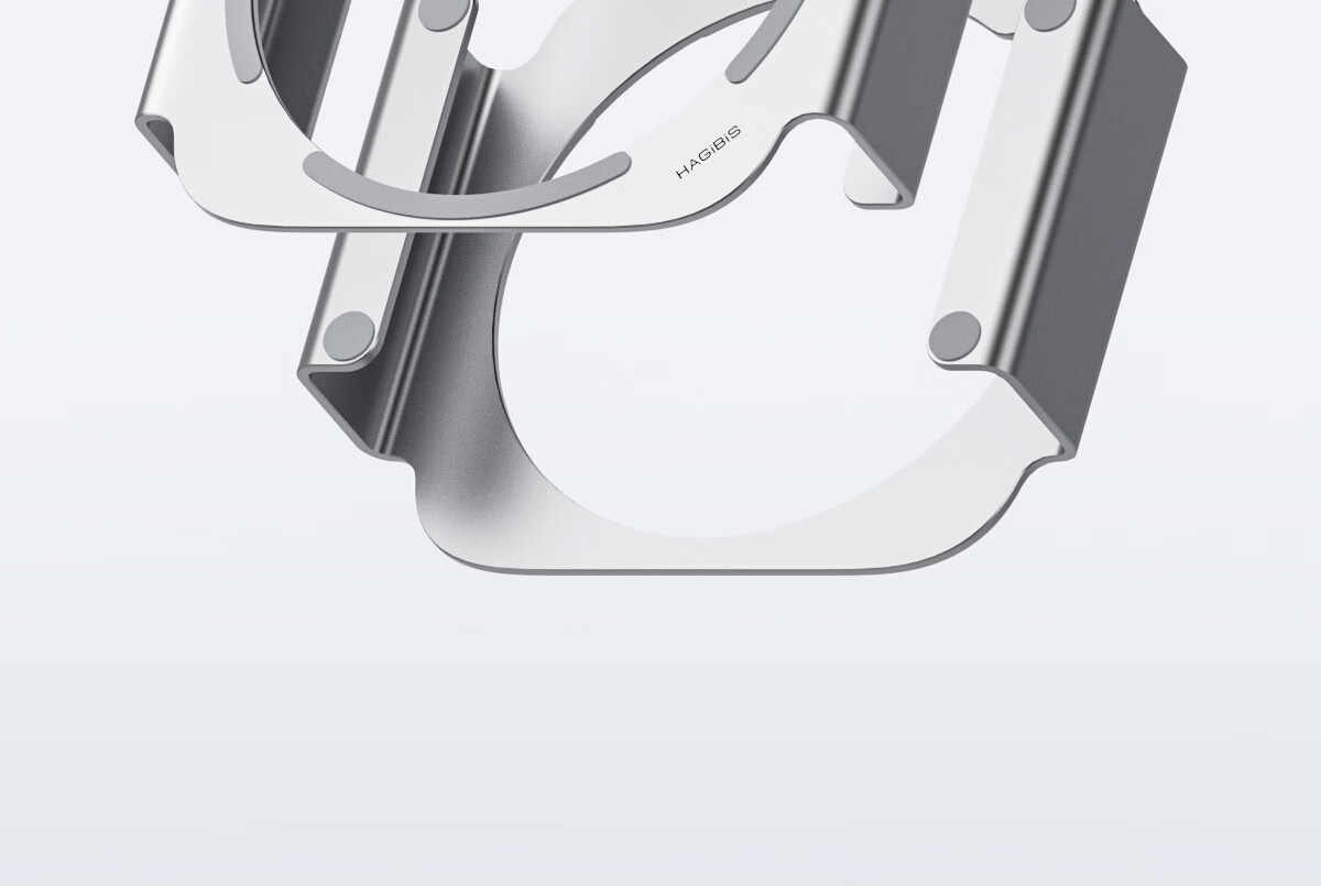 Haibeisi Stand Base Compatible with Mac mini M4/M4 Pro Desktop Support Bracket Cooling Rack Aluminum Alloy Metal 14