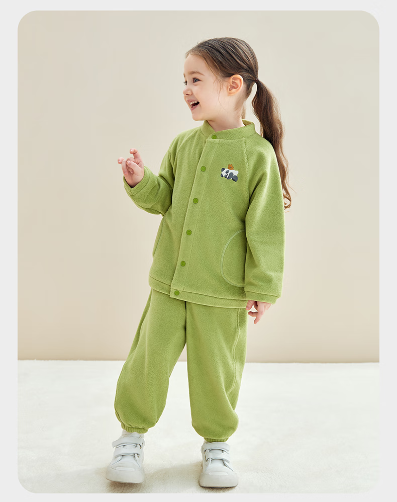 Babycare Children's Jacket, Baby Coat with Fleece Lining, Autumn And Winter Warmth, Feierdao Little Bear Blue, Size 100 9