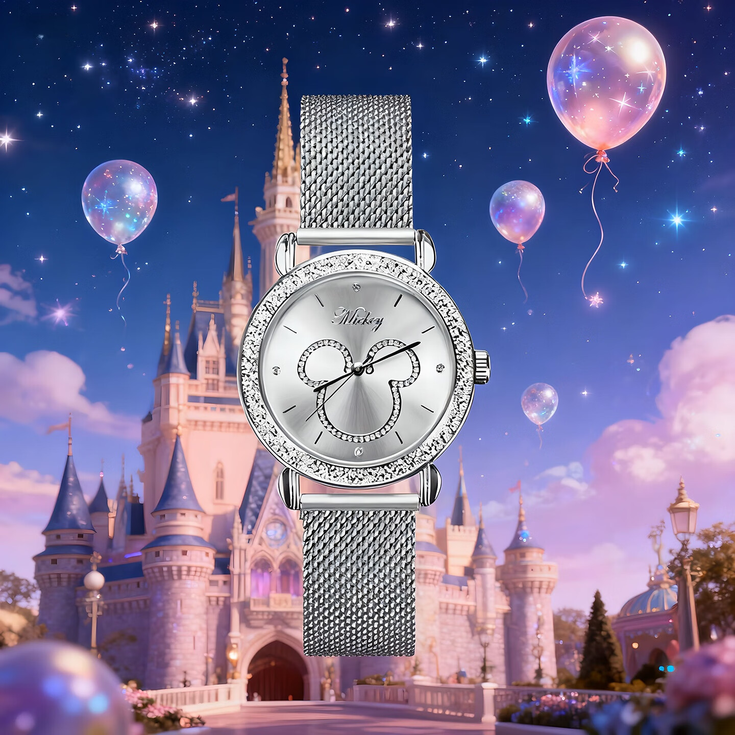 Disney Women's Watch for Students, High School and Middle School Girls, Elegant and Delicate Small Wristwatch 4