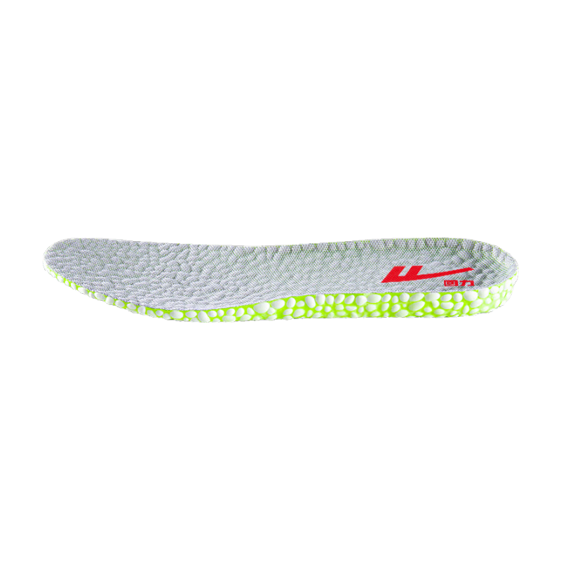 Warrior Height-Increasing Insoles for Men And Women, Invisible Sports Lift Inserts 5257 1.5CM [Blue] - Size 43-44