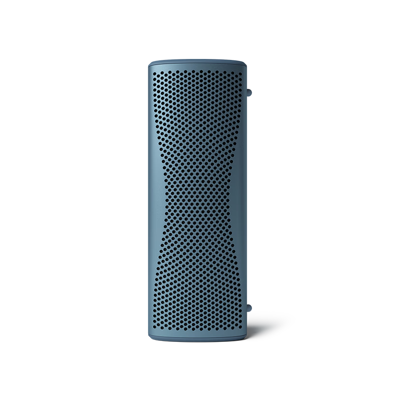 KEF Muo New Wireless Bluetooth Portable Speaker Outdoor Dustproof Waterproof Home HiFi Long Battery Life High Fidelity Small Speaker Birthday Gift Phantom Blue