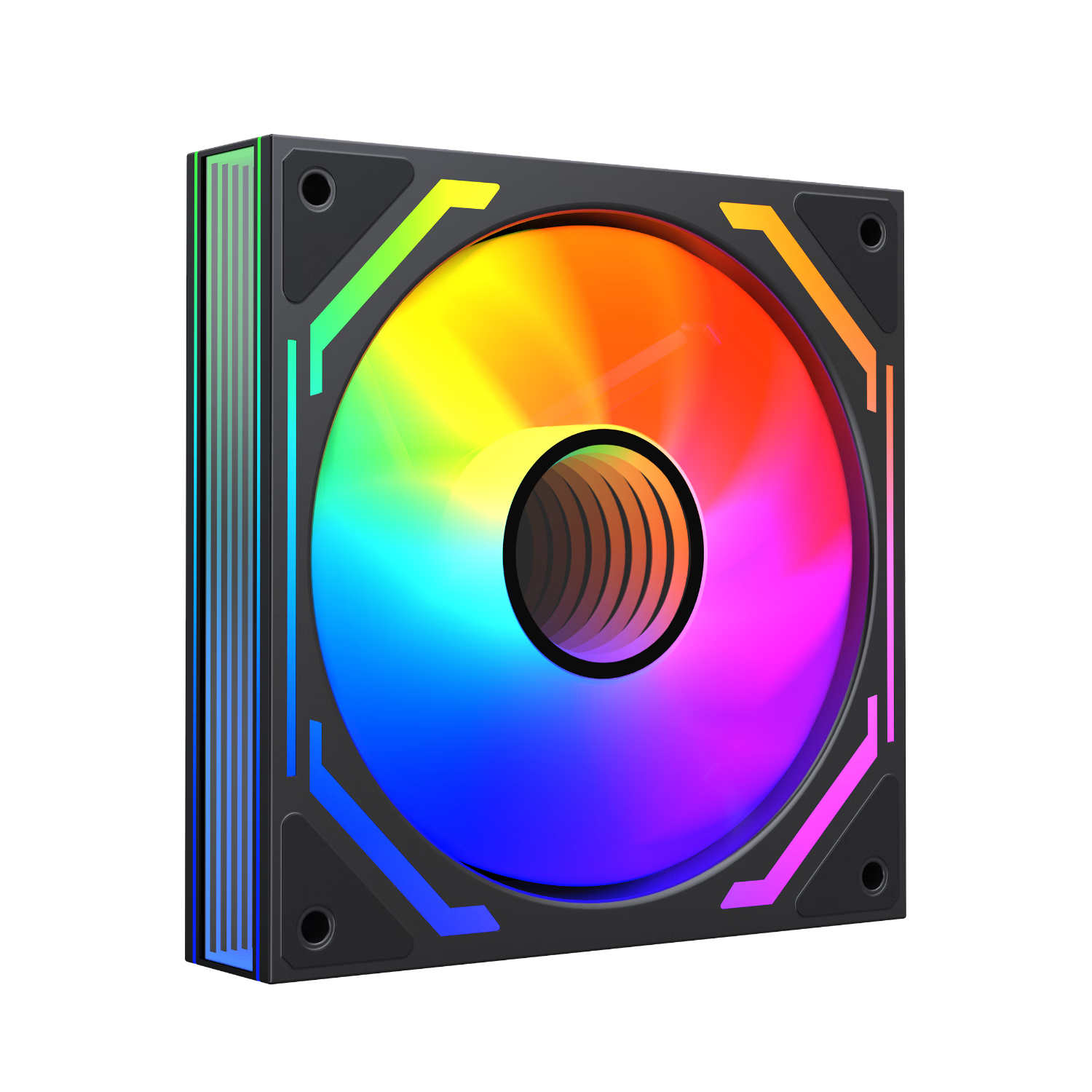 GALAX Dream Mirror PRO 2nd Gen 12cm Case Fan Black Reverse (ARGB Sync/PWM Smart Control/Full Infinity Mirror/Low Noise/Daisy Chain)