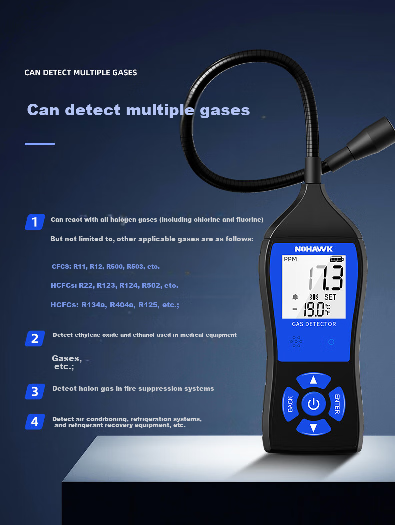Nohawk Air Conditioner Refrigerant Leak Detector, Freon Leak Tester, Automotive Repair Refrigerant Leak Detector, Household Refrigerant Leak Tester 2