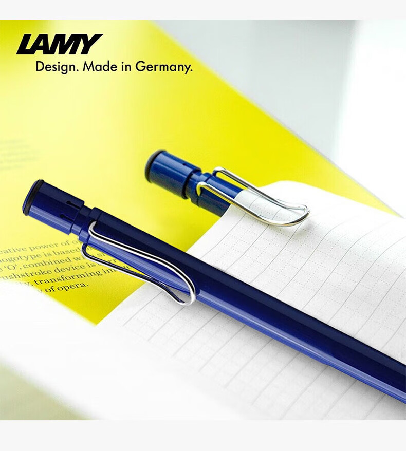 LAMY Germany Imported Safari Mechanical Pencil Red Hunting Series Daily Writing Pen Bulk Custom Gift Multi-Color Options for Elementary Students Children Practice Writing 8