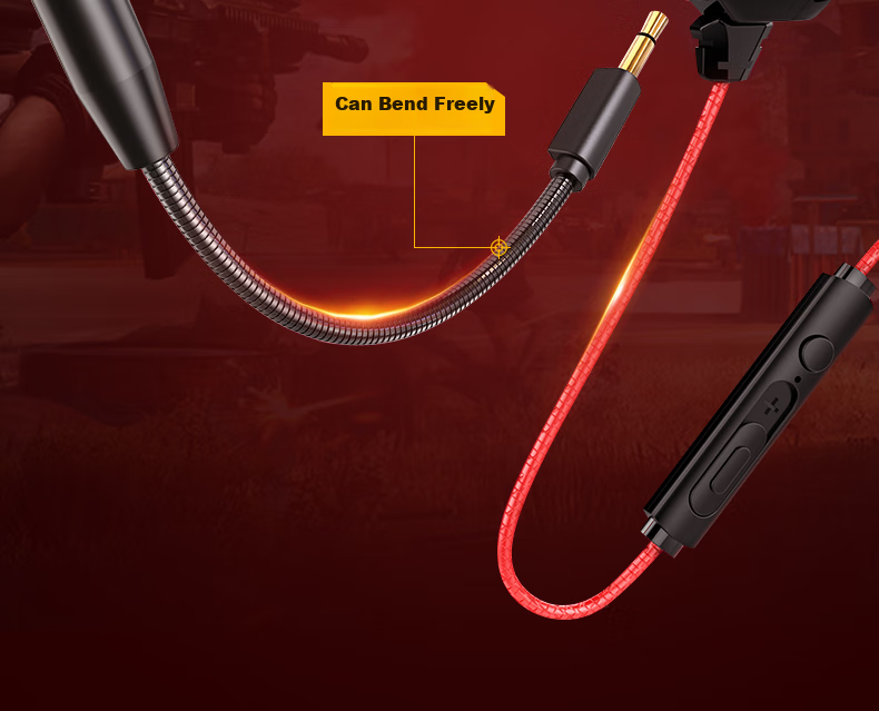 WITGOER Wired Gaming Headset, Specialized for Sound Positioning, 3.5mm In-Ear Design, for Desktop Computer, Latest 2026 Model with Microphone, Two-In HIFI Triangular Laptop, for PUBG 6