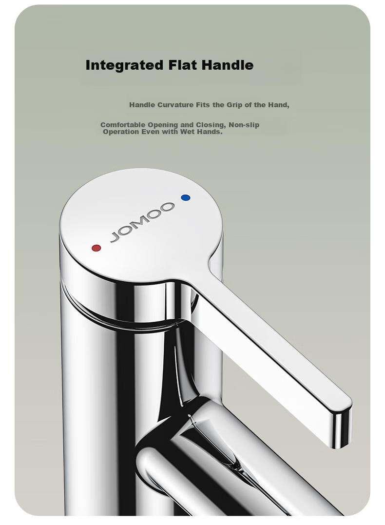 JOMOO Universal Water Outlet Basin Faucet, Bathroom Hot And Cold Dual Control Faucet, 32393-506/1B 21