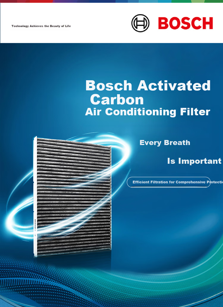 BOSCH Air Conditioning Filter Element 5717 for Magotan, Passat, Sagitar, Tiguan, Anwan, Golf 6, Sharan, Audi Q3/A3 1