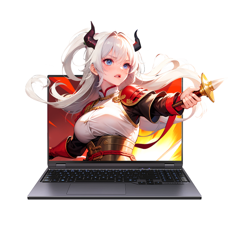 MECHREVO JiaoLong 16Pro 2026 16-inch Gaming Laptop (R9-8945HX, 32GB RAM, 1TB SSD, RTX 5070Ti, 300Hz, Gray)