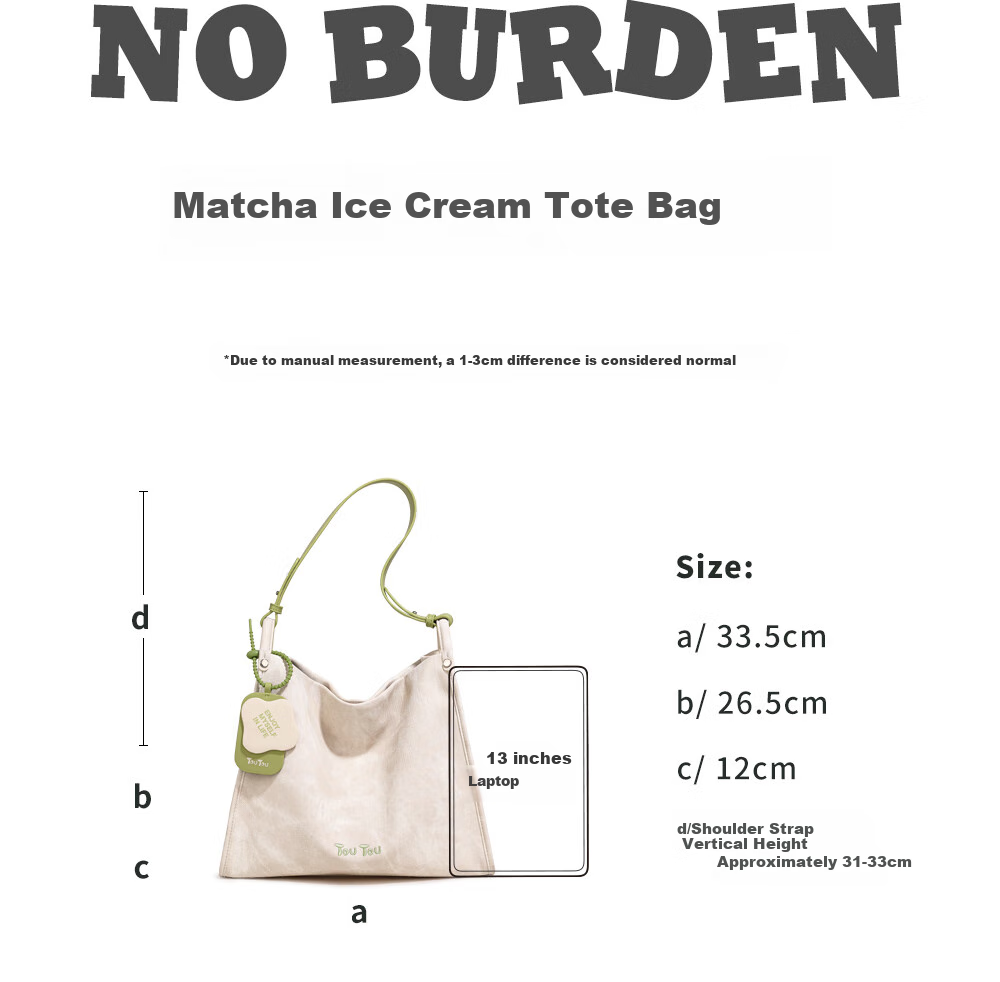 Toutou Women's Contrasting Color, Stylish Commuter Bag, Casual Brown Versatile Tote Large Bag, Laptop Bag, Shoulder And Underarm Bag, Birthday Gift 12