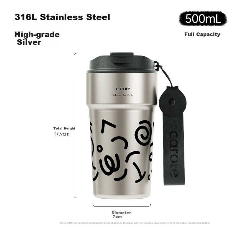 Carrot Straw Insulated Tumbler Large Capacity Water Bottle for Men and Women High-Value New Ice King Cup Car Cup Birthday Gift