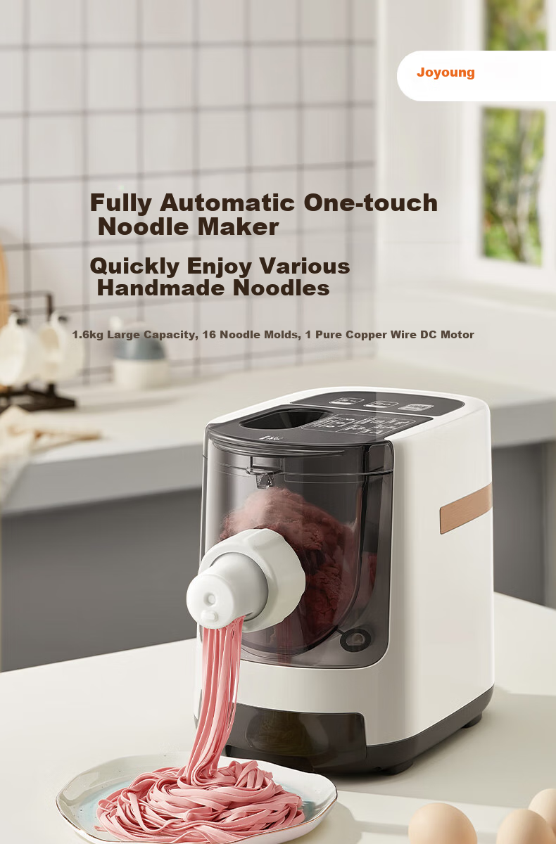 Joyoung Noodle Maker, Home Smart Fully Automatic Noodle Machine, Quick Noodle Output, 6 Sets of Molds, Easy-To Electric Pasta Maker, JYN-W3 3