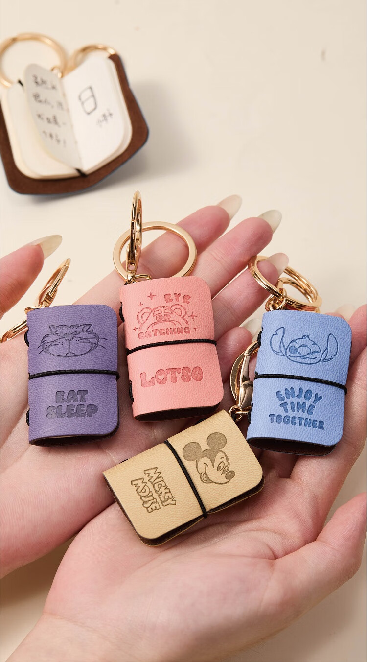 Disney Pocket Portable Mini Notebook Press-to-Release Stress Relief Notebook Travel Memo Homework Journal Cute High-Value Sticky Notes Mini Notepad Nick A75402-Z2 8