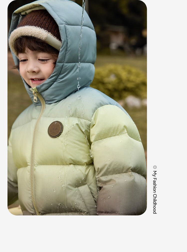 ASK JUNIOR [Canada Duck Down] Four-Way Protective Parent-Child Down Jacket Winter Kids Warm New Year Coat Toddler 7A Antibacterial Boys 3