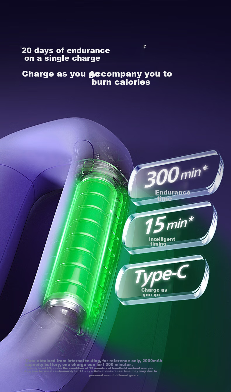PHILIPS Fascia Ring Gun Fat-Burning Machine, Vibration Machine, Lazy Waist And Abdomen Fat-Burning Weight Loss Belly Slimming Belt, Full-Body Vibrating Massage Fitness Ab Muscle Neck Fascia Ring Massage, Gift for Men And Wome 8