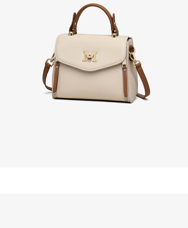 Aiqinghai Women's Handbag, Cowhide Crossbody Bag, Shoulder Tote Bag, Light Luxury Brand, Birthday And Mother's Day Gift, Practical Present for Mom 5