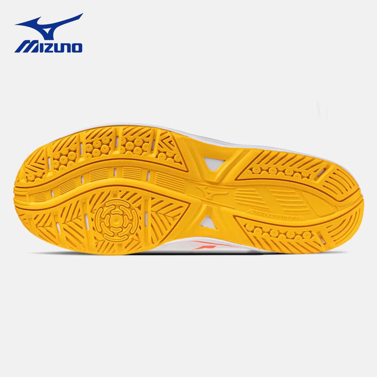 MIZUNO Men's Children's Youth Wide Width Tennis Shoes White Size 41