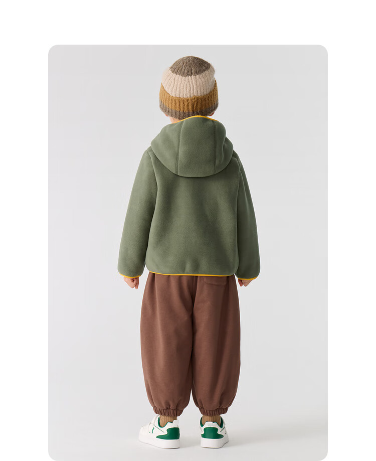 BALABALA Children's Clothing, Girls' And Boys' Outerwear, New Autumn And Winter 2025 Collection, Fleece Fabric, Anti-Static, Warm, 209425105202 15