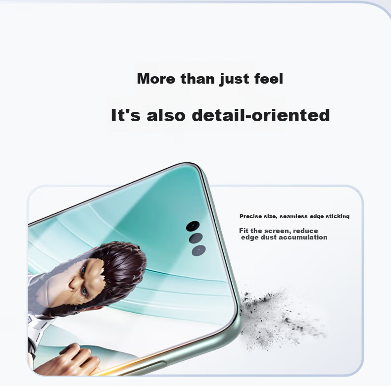 BLUEO [Class ZEISS T*AR Enhanced Transparency + 3D Curved Edge] Screen Protector for Huawei Mate 70 Pro/70 Pro+/Mate 70 RS, Tempered Glass Film with Dust-Free Installatio 11