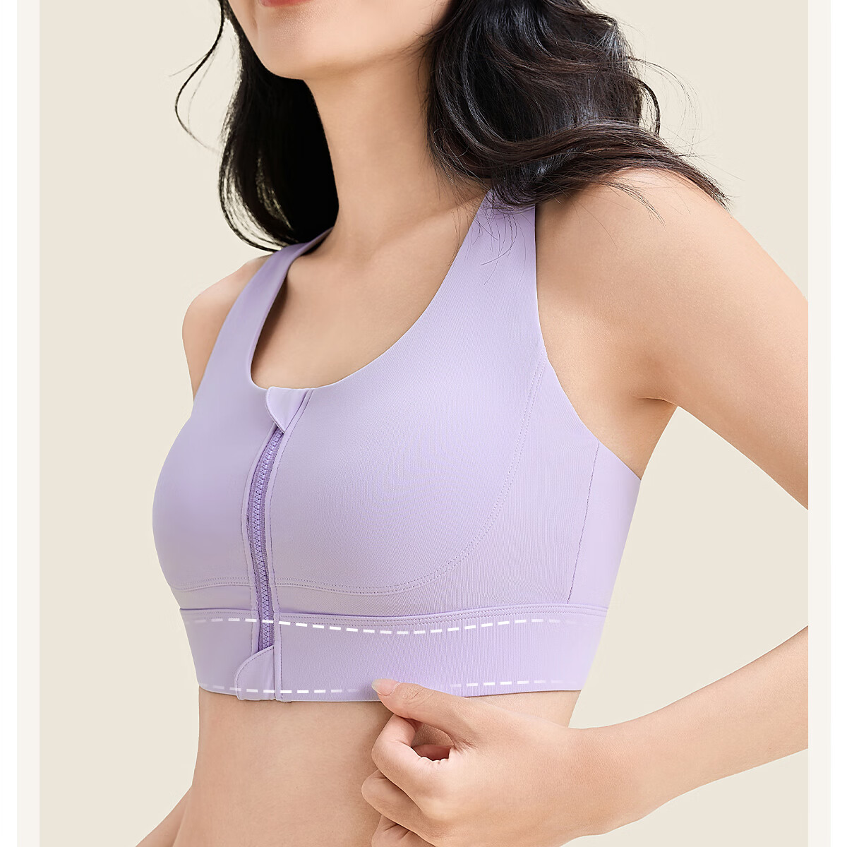 361° Sports Bra Shock Absorption High-Intensity Front Zipper Plus Size Yoga Bra Fitness Anti-Sagging Yoga Tank Top 6