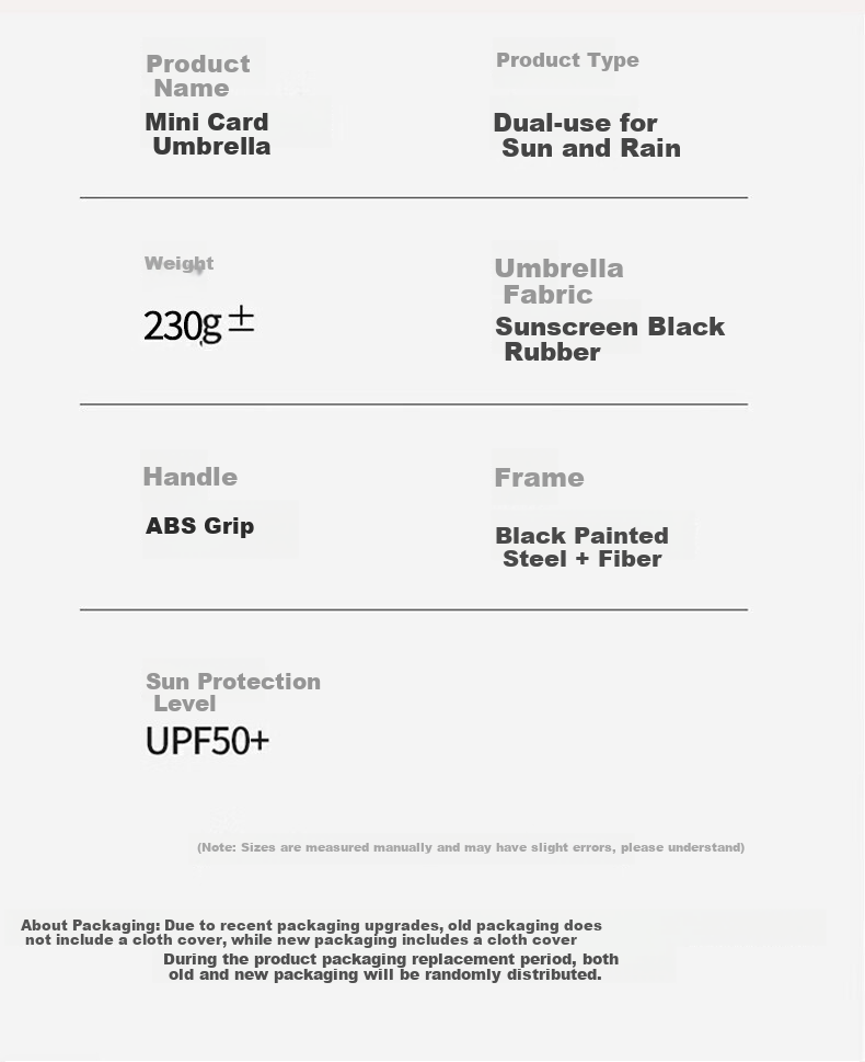 Meebordi UV Protection Folding Umbrella for Women, Dual-Use for Sun And Rain, Compact Mini Sun Protection Umbrella with Capsule Design, Portable Gift for Girlfriend 11