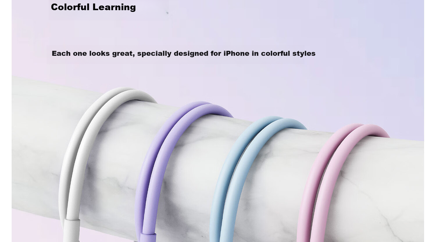 ANKE Charging Cable [MFi Certified], Apple IPhone 11/12/13/14 Phone Type-C to Lightning 60W Fast Charging Skin-Friendly Data Cable, 0.9m White 14