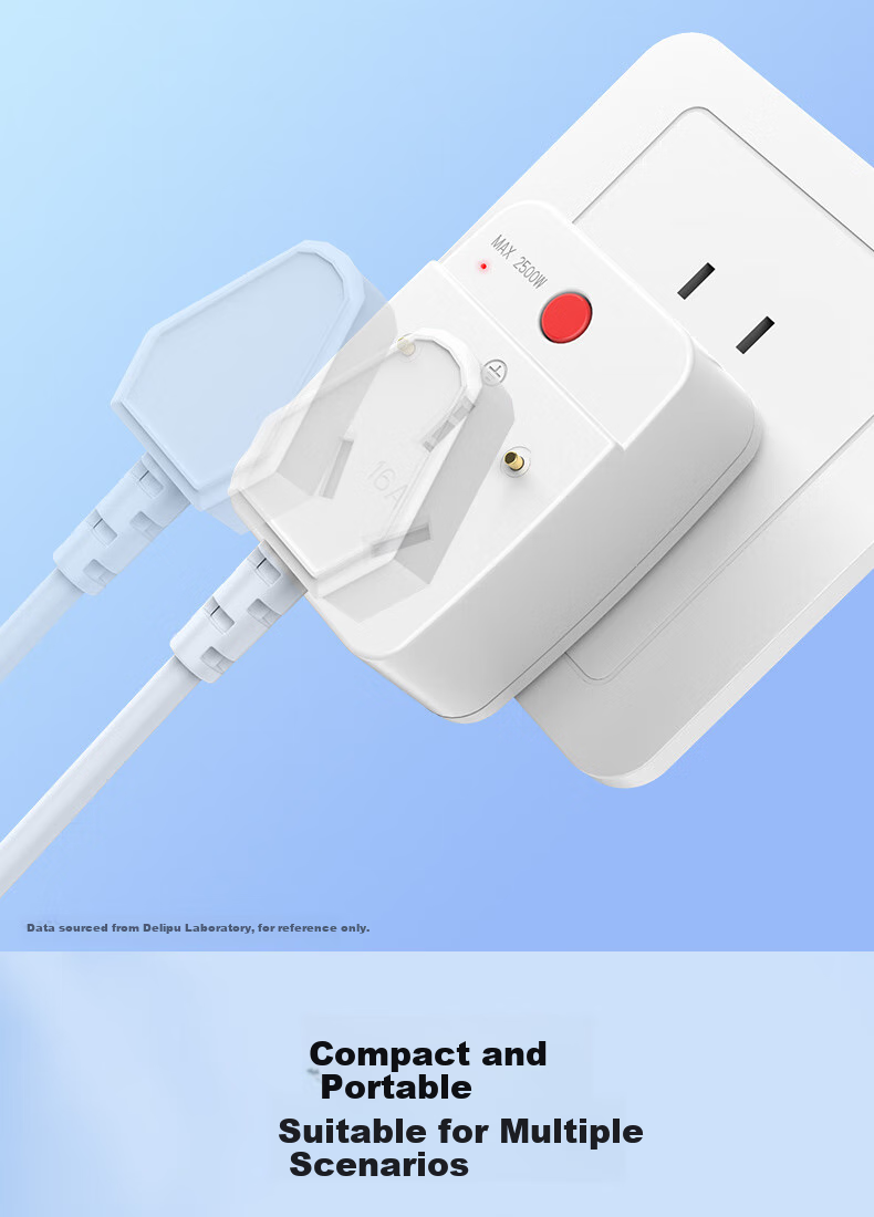 Delipow 10A to 16A Socket Converter, Overload Protection, Suitable for Air Conditioners, Water Heaters, New Energy Vehicles, Heater Fans, High Power, Cars 11