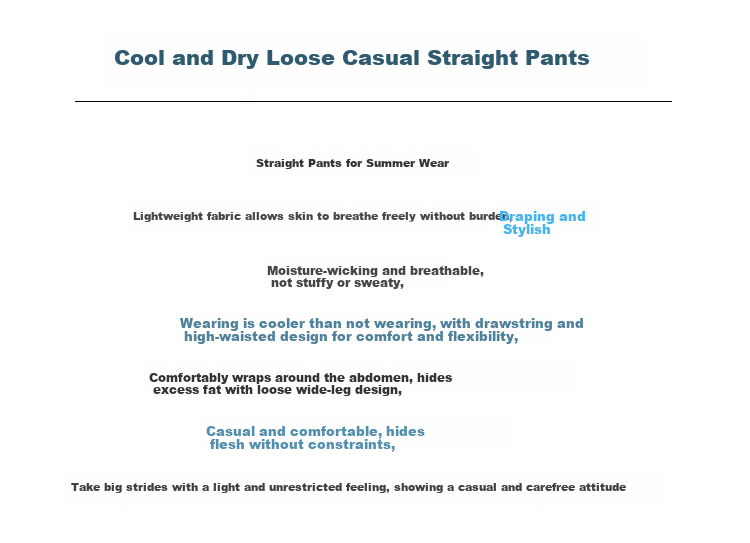 XUEXIMAN Cool Wide-Leg Pants for Women, Summer Lightweight 2026 New High-Waist Draping Loose Quick-Dry Lazy-Feel Mafu Yamamoto Pants 2