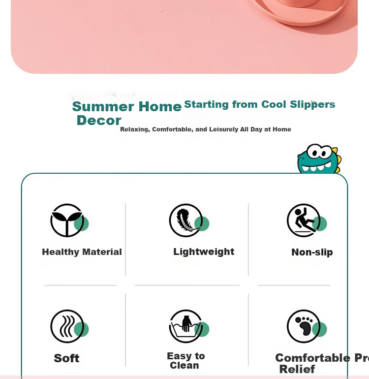 GUOLUOFEI Cartoon Children's Slippers for Boys, Summer Indoor Home Non-Slip Parent-Child Sandals, Yellow, Size 32-33 5