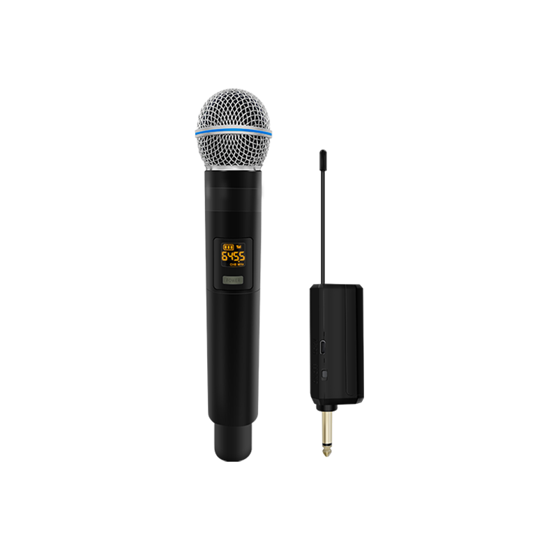 Aiken ICON Wireless Dynamic Microphone WM2.2 Dual-Channel 1-To Rechargeable Microphone for Live Streaming, Outdoor Singing, Meetings, KTV, Karaoke, Noise Reduction, And Live Broadcasting Equipment