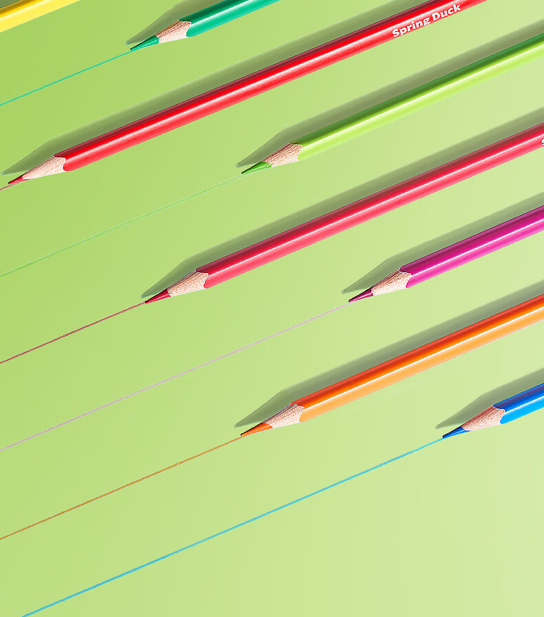 CHINJOO Erasable Triangular Colored Pencils 24 Colors Art Student Drawing Pens Kids Coloring Pencils Children's Gift Back to School Gift 15