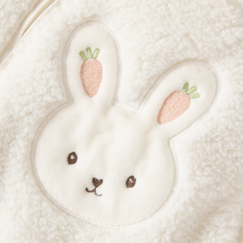 DAVE & BELLA Baby Girls' One-Piece Romper Warm Winter Outfit Newborn Outing Wear