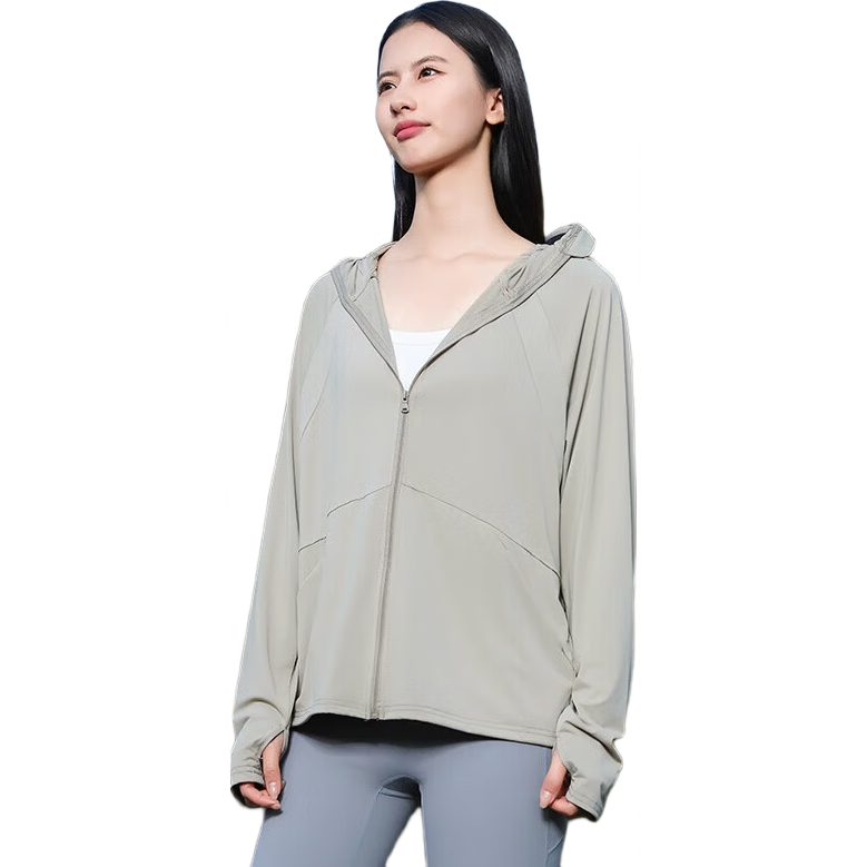 Combo Summer New Self-Operated Women's Sun Protection Jacket UV Protection Outdoor Breathable Thin Ice Silk Cycling Coat Sunproof Clothing