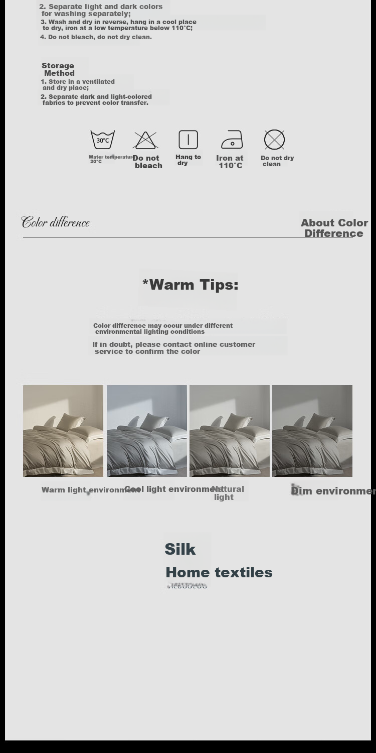 JIEBO 100-Piece Pure Cotton Bedding Set, Class A Long-Staple Cotton French High-End Luxury Fitted Sheet Set (Duvet Cover 200×230cm) 2