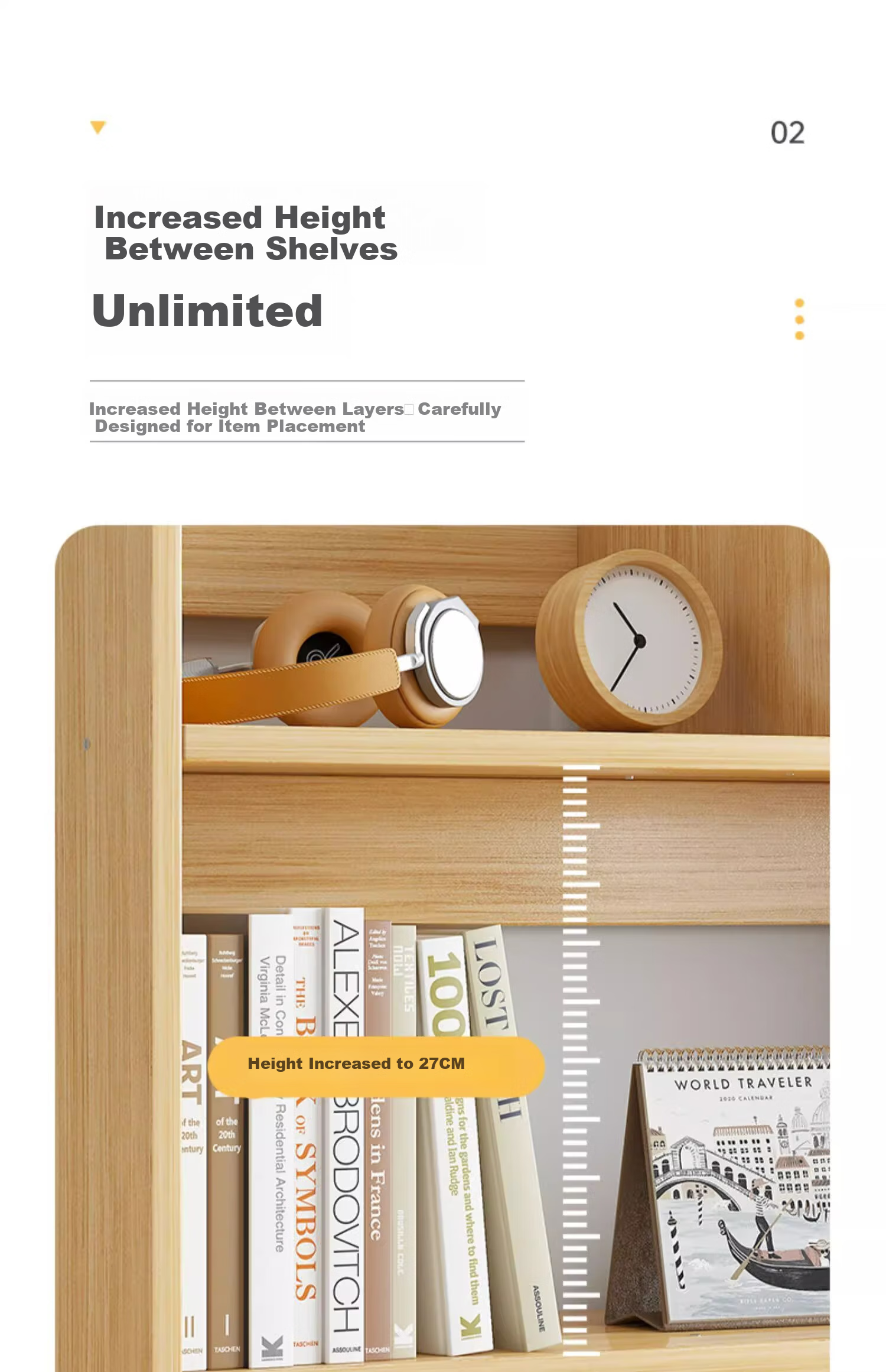 Shanshanmuyi Desktop Bookshelf, Multi-Tier Bookcase, Simple Storage Rack, Organizer Shelf for Office Desk, Study Table Storage Rack 13