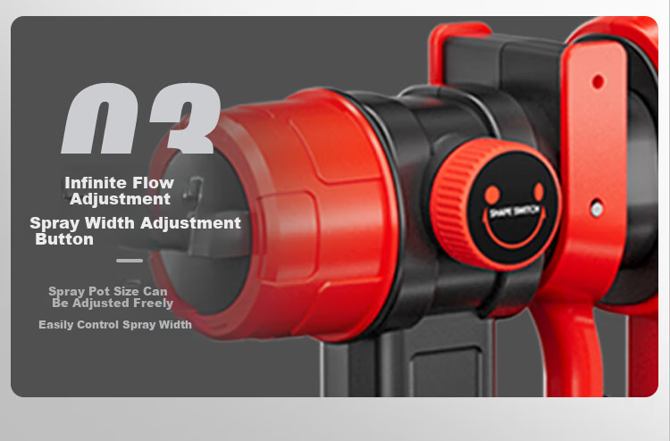 Xinggu Electric Paint Sprayer, Latex Paint Sprayer, Lithium Battery Paint Gun, Wall Painting Tool, Handheld Spray Bottle, High Atomization Single 24