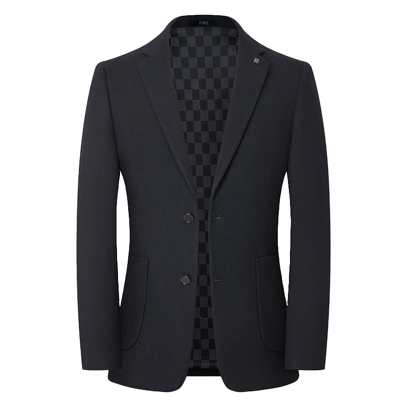 Shanshan Men's Wool-Blend Business Casual Slim Fit Suit Jacket Spring Autumn Winter