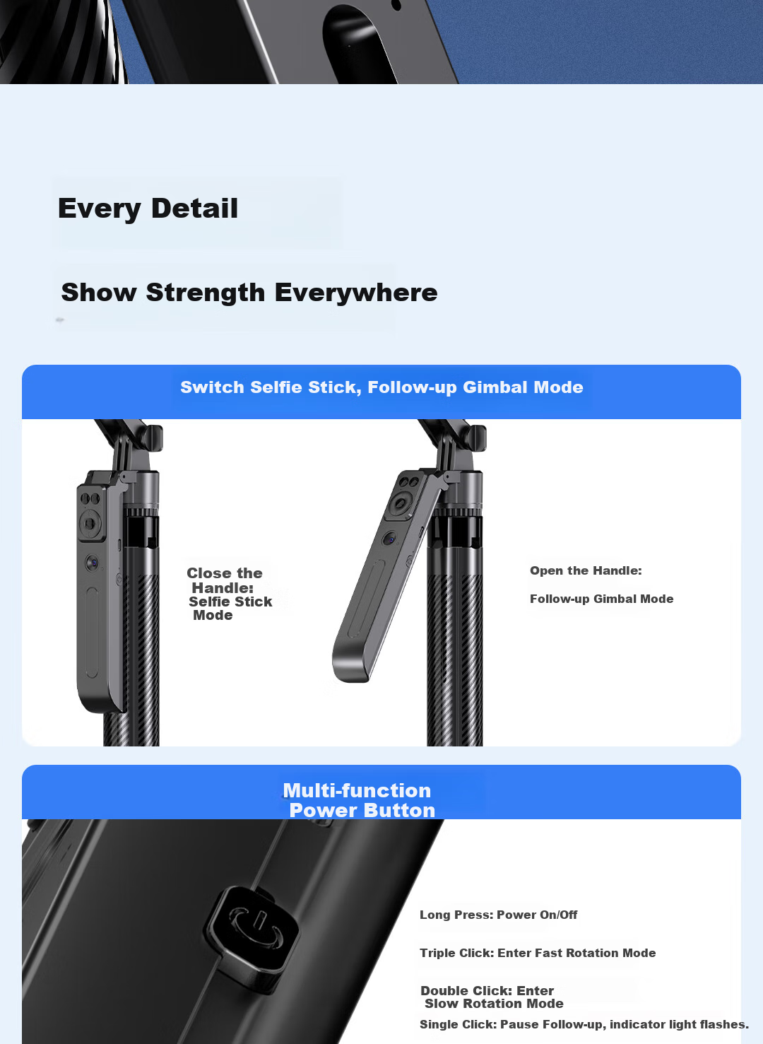FUNSNAP FUNSNAP A8 Smartphone AI Gimbal Follow-Up Metal Tripod Bluetooth Remote Control Photography Handle Gadget Mobile Live Streaming Stand Anti-Shake Universal Dual Light Model 11