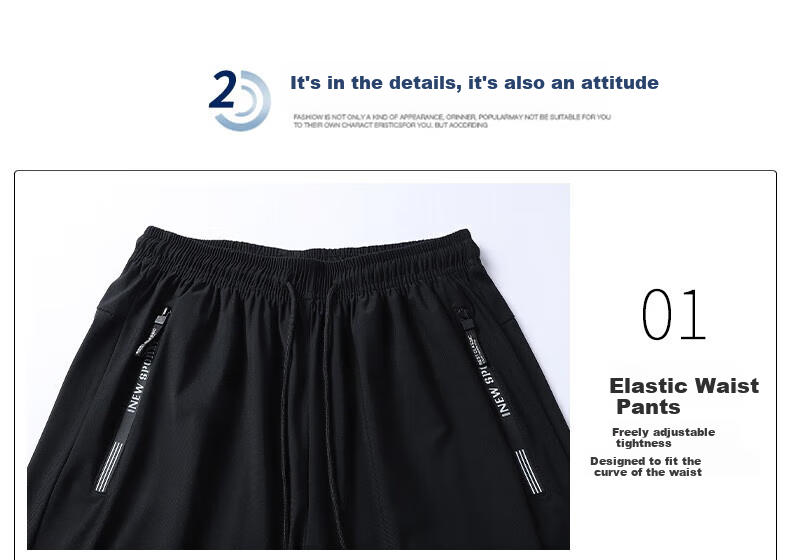 JEEP SPIRIT Men's Shorts, Summer Fashion Breathable Cool Sports Outdoor Shorts, Black XL 6