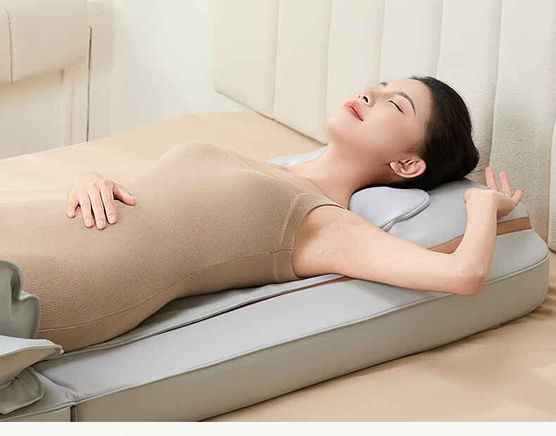 Ecomed German Full Body Massage Mat Recliner Home Massage Bed Shoulder Neck Waist Back Leg Massager Gift for Parents Elders Practical Birthday Present 13