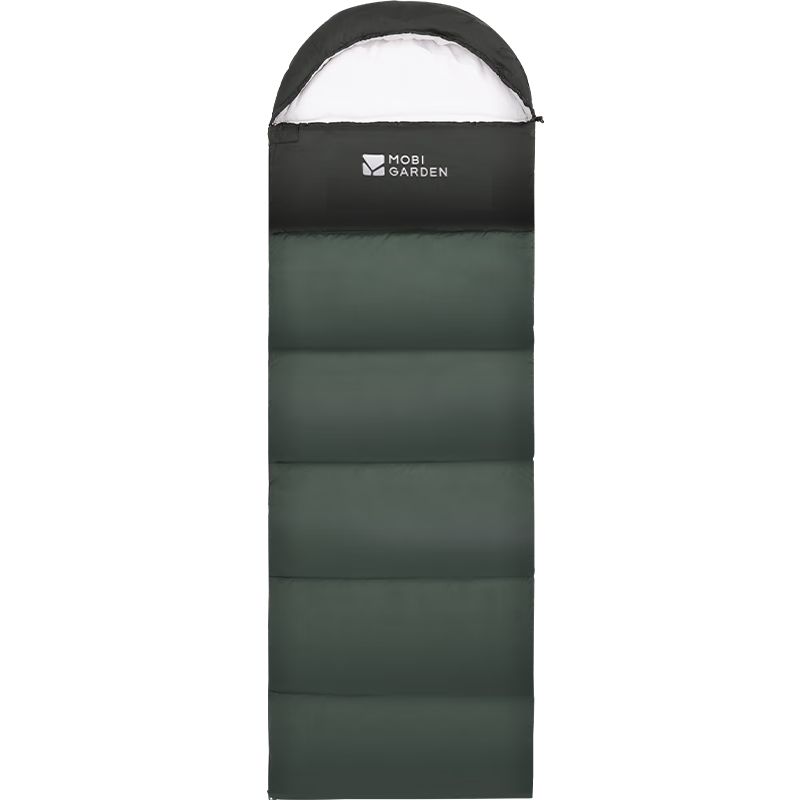 MOBIGARDEN Xiangyun Sleeping Bag 1.4 Outdoor Camping Connectable Single Warm Envelope Sleeping Bag NX25662007 Pine Green