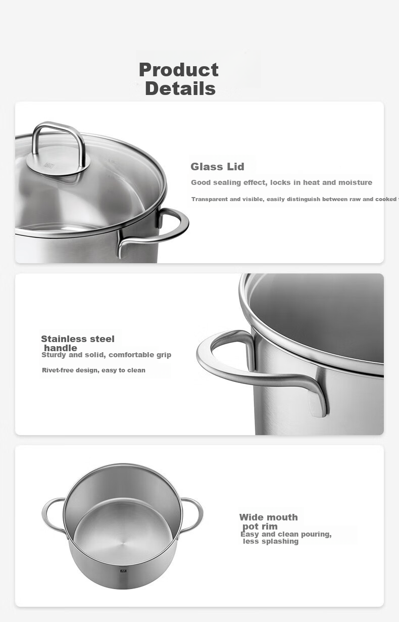 ZWILLING Double-Layer Stainless Steel Steamer Pot, Soup Pot, Steaming Basket, Fish Steamer, Bun Steamer, Large Capacity 28cm, Dishwasher Safe 8