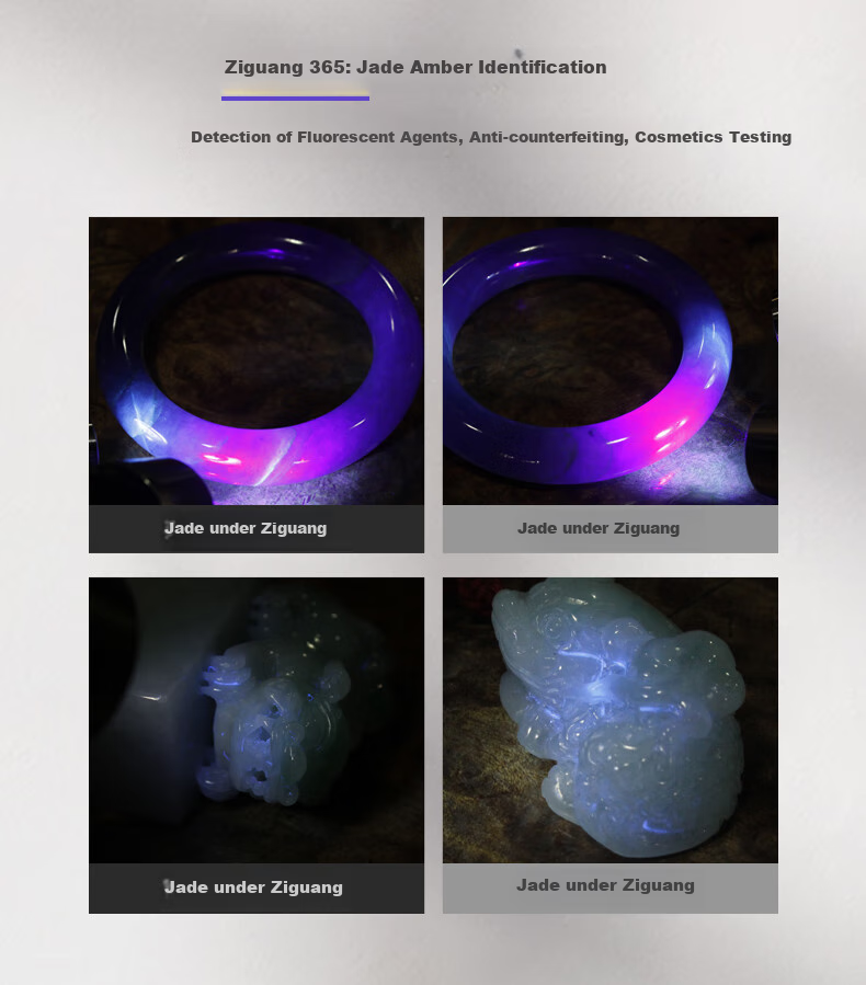WARSUN FIND8 Jade Flashlight, High-Intensity Purple Light, Professional Three-Light Source for Jade And Jewelry Inspection, 365nm LED Lamp 13