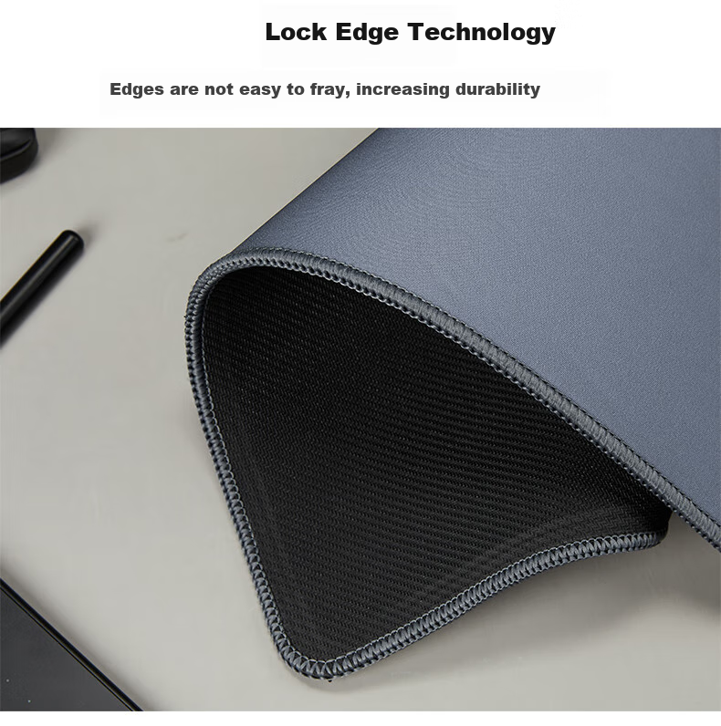 CAPERE Waterproof Nylon Mouse Pad, Cordura Coarse Surface Neutral Pad, Computer Accessory Gaming Mat, [Zhuifeng] Black 350x250x3mm Nylon Pad 9