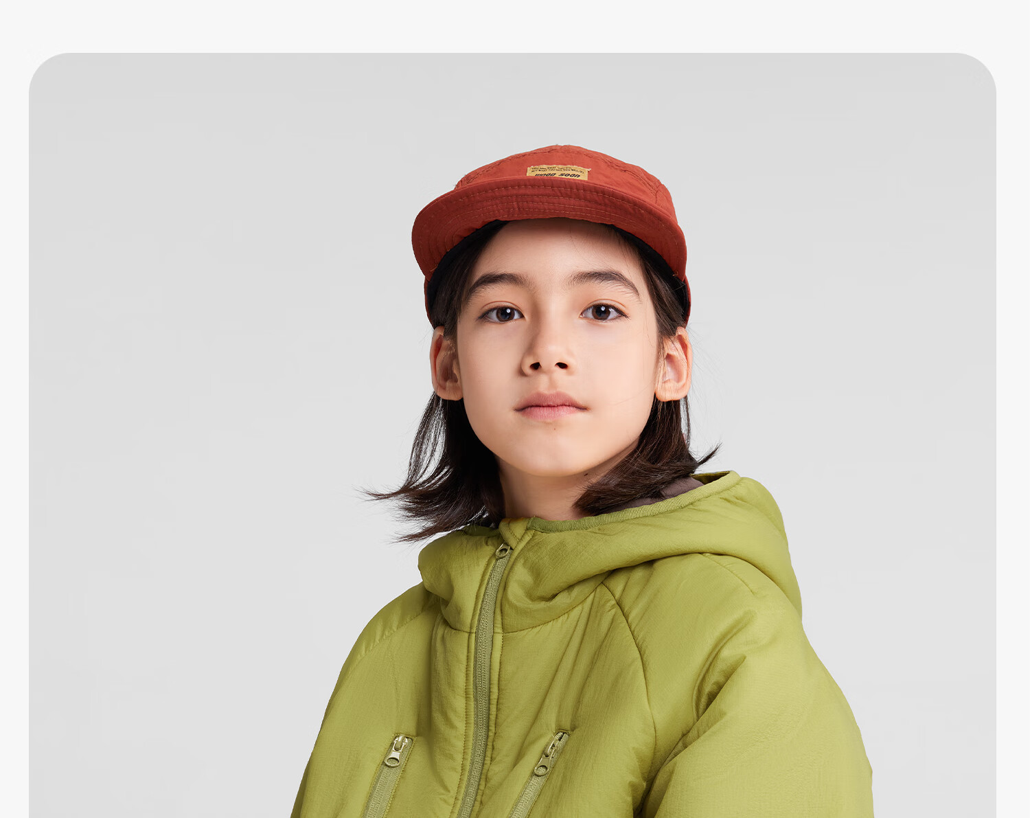 Zoxi Children's Cotton Jacket 3M Thinsulate 2025 New Winter Boys Lightweight Padded Coat Yellow-Green 130 40