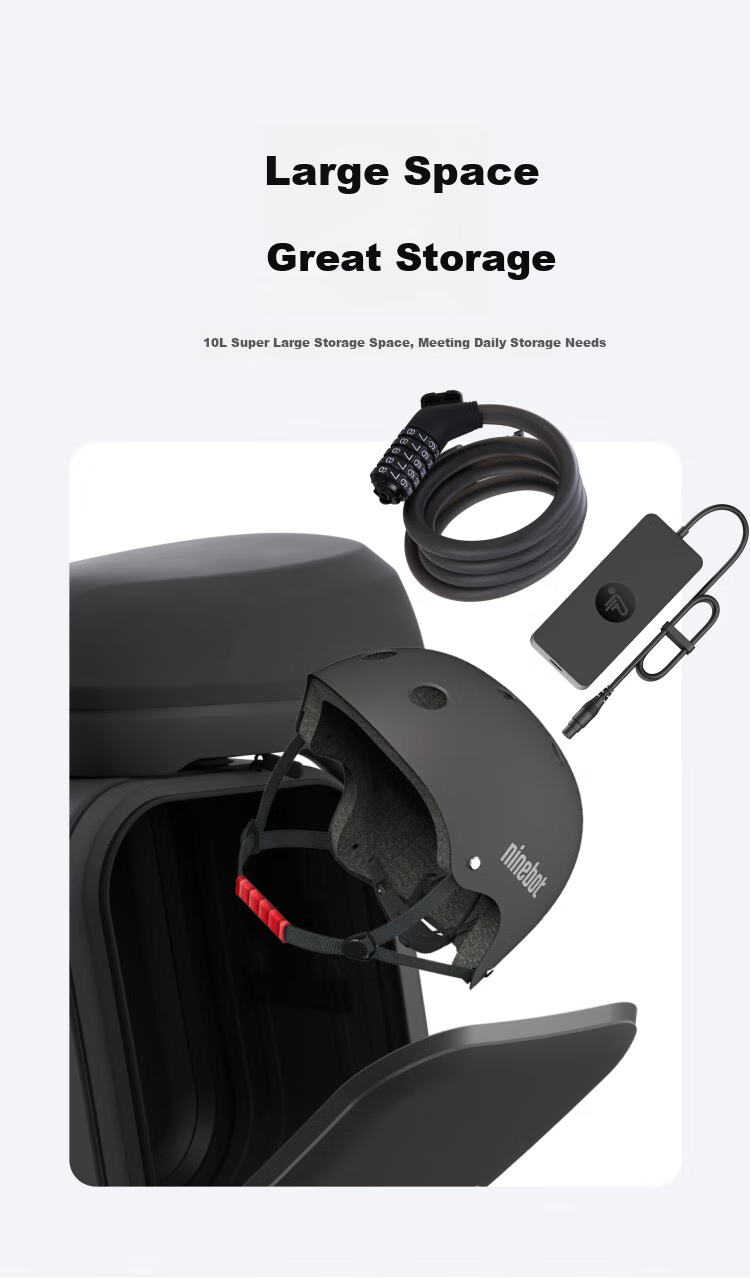 Ninebot Electric Scooter Third Generation Multifunctional Seat Compatible with E3/E3 Pro/F3/F3 Pro/ZT3 Pro 3